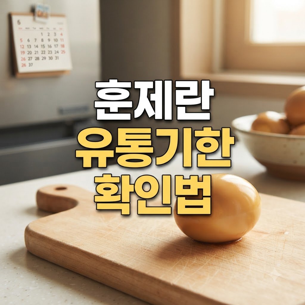 훈제계란 유통기한 보관 방법, 신선도 유지하는 비법