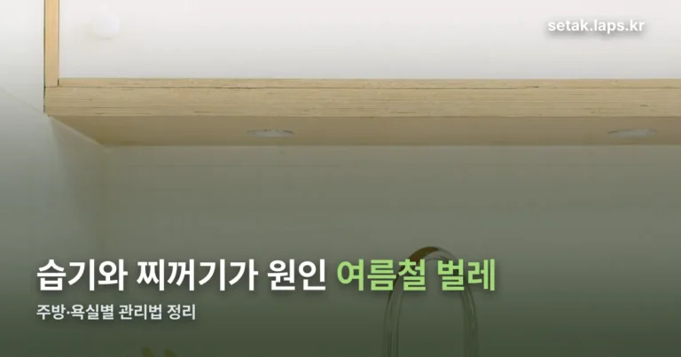여름철 벌레 정리 썸네일